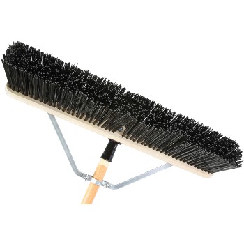 Cequent/Harper/Laitner 1435AJ Push Broom, Coarse Bristle ~ 24"