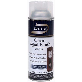 Deft 01013-gl Clear Wood Finish, Gloss ~ 13 Oz Cans