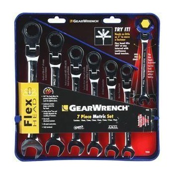 Apextool 9900d Metric Combo Wrench Set - 7 Piece