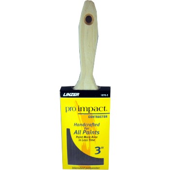 Linzer  1870PIC-3" Pro Impact Blended Polyester Brush ~ 3"