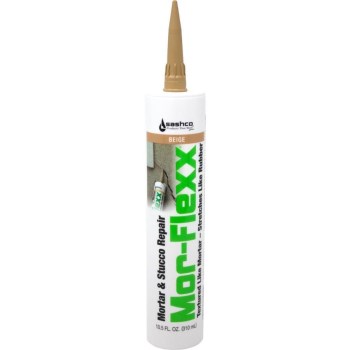 Mor-Flexx Caulk, Beige - 10.5 oz, Set of 12