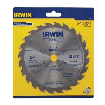 Irwin Classic Series Circular Saw Blade - 6-1/2", 24T