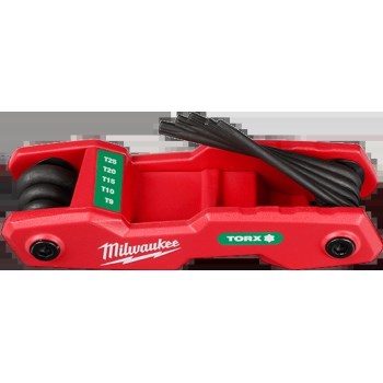 Milwaukee 8-Piece TORX Folding Hex Key Set - T9-T40