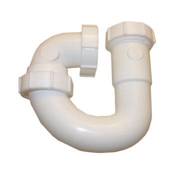 PVC Lavatory Drain Trap - 1-1/2" x 1-1/4"