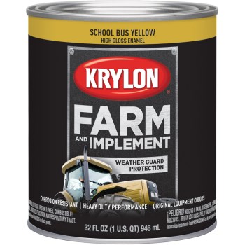 Krylon K02038000 2038 Qt School Bus Yellow