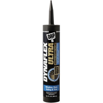 DAP 18216 Dynaflex Ultra Advanced Exterior Sealant,  Dark Bronze ~ 10.1 oz Tubes