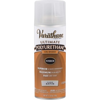Varathane Oil-Based Polyurethane Spray, Satin - 11.25 oz