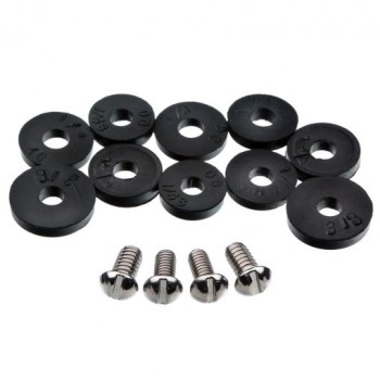 Assorted Flat Washers, 10 Count Plus Screws