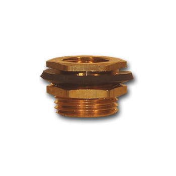 Cooler Drain Fitting - Brass 3/4 x 1/2 inch
