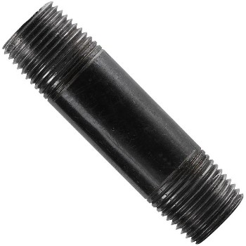Black Steel Pipe Nipple ~ 1/8"x3/4"
