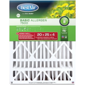 Hw 20x25x4 M8 Pleated Filter