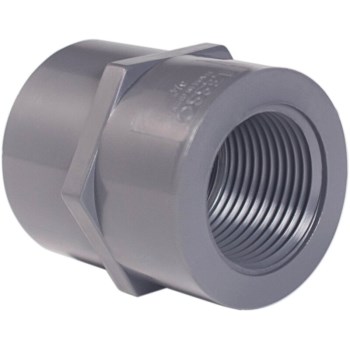 1-1/4" Schedule 80 FPT x FPT Coupling