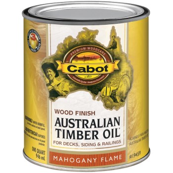 Low VOC Australian Timber Oil , Mahonaby Flame ~ Qt