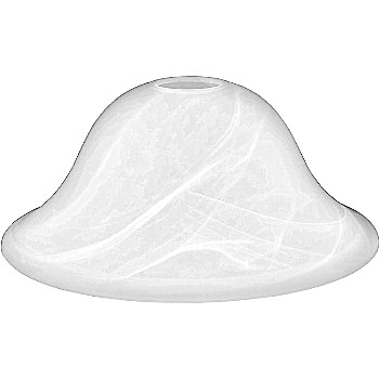 Hardware House 165327 Replacement Glass for Dover Alabaster Glass 