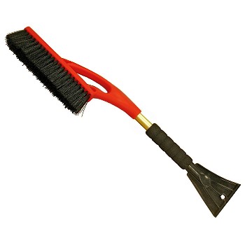 Snow Brush & Ice Scraper ~ Heavy Duty, 24"