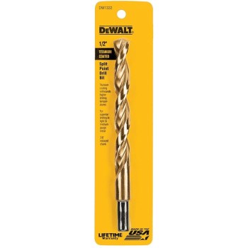 DeWalt DW1332 Titanium Bit, 1/2 inch