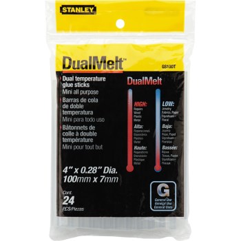 Dual-Melt Mini Glue Sticks ~  4"
