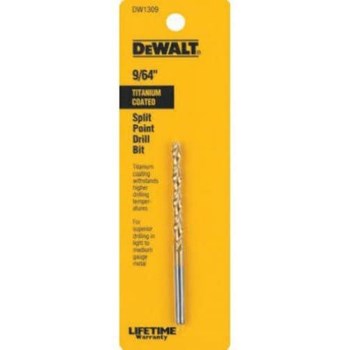 DeWalt DW1309 Titanium Bit, 9/64 inch