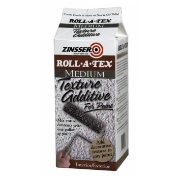 Zinsser Roll-A-Tex Texture Additive for Paint,  Medium ~ 1 lb