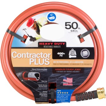 Garden Hose,  Contractor Grade ~ 5/8" x 50ft