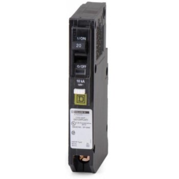 QO Plug-On Neutral CAFCI Circuit Breaker - 20 Amp
