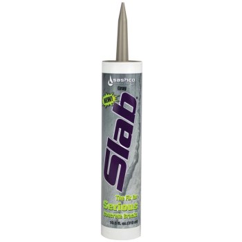 Slab Concrete Repair Sealant, Gray - 10.5 oz