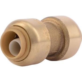 SharkBite Push-Fit Straight Coupling, Lead Free - 3/8"