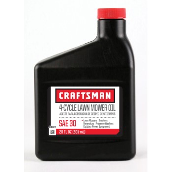 Lawn Mower Oil, 30W ~ 20 oz.