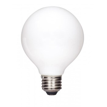 LED 2 Pack G25 White Bulb