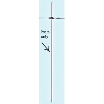  Fiberglass Composite  Rod Post ~ 3/8" x 4 Ft