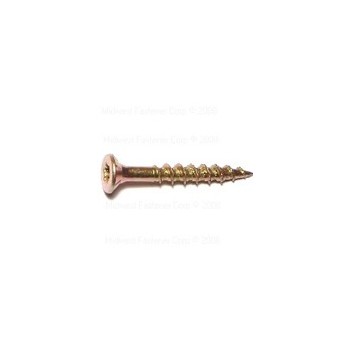 Midwest Fastener  09287 8x1-1/4 Star Ws Gold 1#