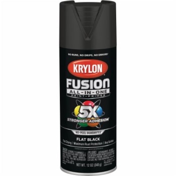 2728 Spray Paint, Flat Black