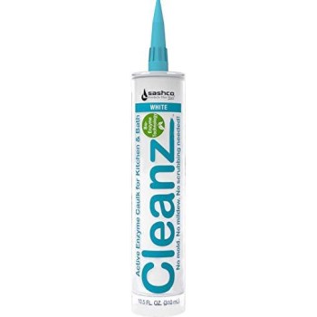 Sashco 11003 10.5oz Wht Cleanz Caulk