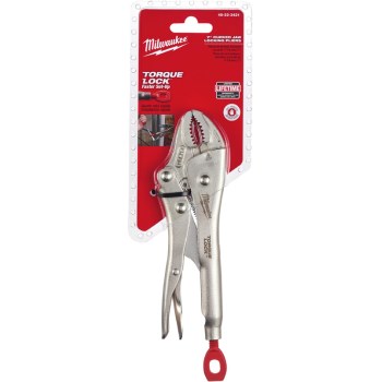 Milwaukee Torque Lock Curved Jaw Locking Pliers   7"