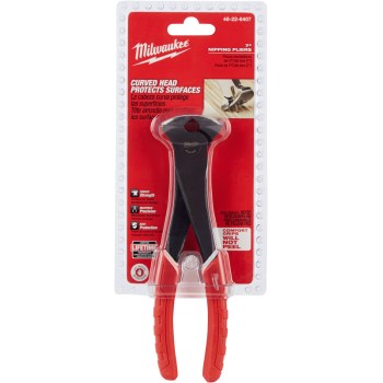 Milwaukee Comfort Grip Nipping Pliers    7"