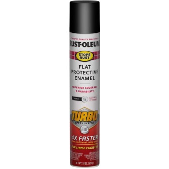Protective Enamel Spray, Flat Black