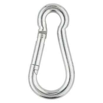 National Hardware Interlocking Spring Snap, Zinc Plated - 1/2"