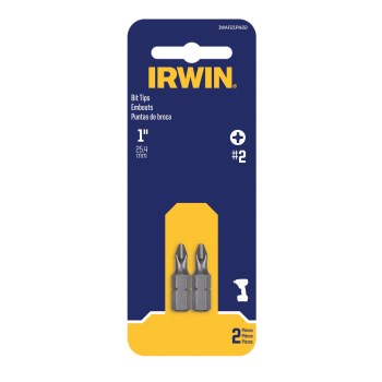 Irwin Impact Performance #2 Phillips Bit 1"  (2pk)