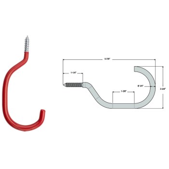 National N188-007 V2158 Rvc Bicycle Hook