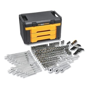 GearWrench 257pc Mechanics Tool Set with 3  Drawer Box