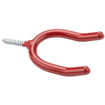 National N188-004 Vinyl Coated Double Screw Hook