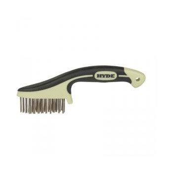 Maxxgrip Pro Stainless Steel Wire Brush ~ 8 3/4"