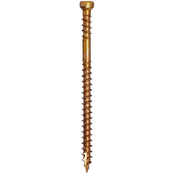 GRK Fasteners 15079 Composite Screw, Reverse Thread  ~ #8 x 2.5"