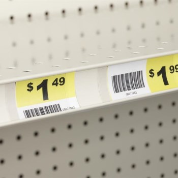 Price Channel Chips, Clear PVC - 1-1/4" x 2"