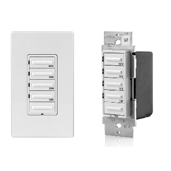 Leviton 001-LTB60-1LZ Decora Preset 60 Minute Timer Switch 