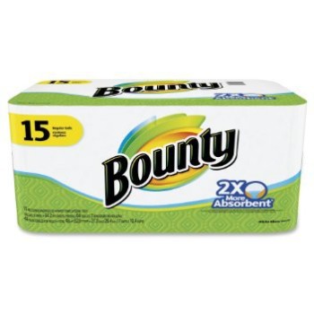 Bounty Paper Towels, White 