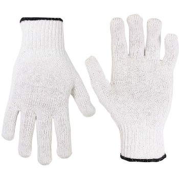 Clc 2000 1sze Wh String Knit Glove