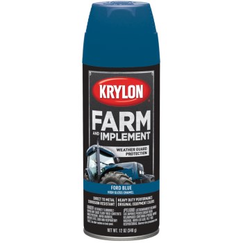 Farm & Implement Spray Paint,  Ford Blue  ~ 12 oz Aerosol