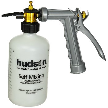 Hudson 60000 Hose End Sprayer, Self-Mixing ~ Brass Head 