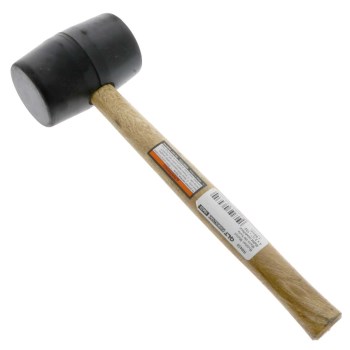 Marshalltown Rubber Mallet, Black - 2 Lb
